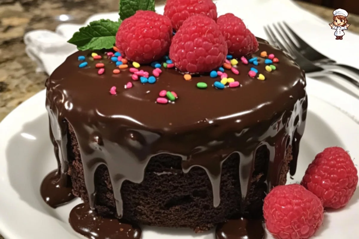 6-inch small chocolate cake for special occasions
