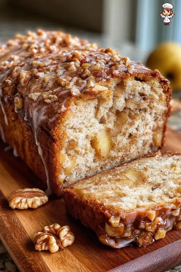 Apple Cinnamon Walnut Bread is a must-try delight!