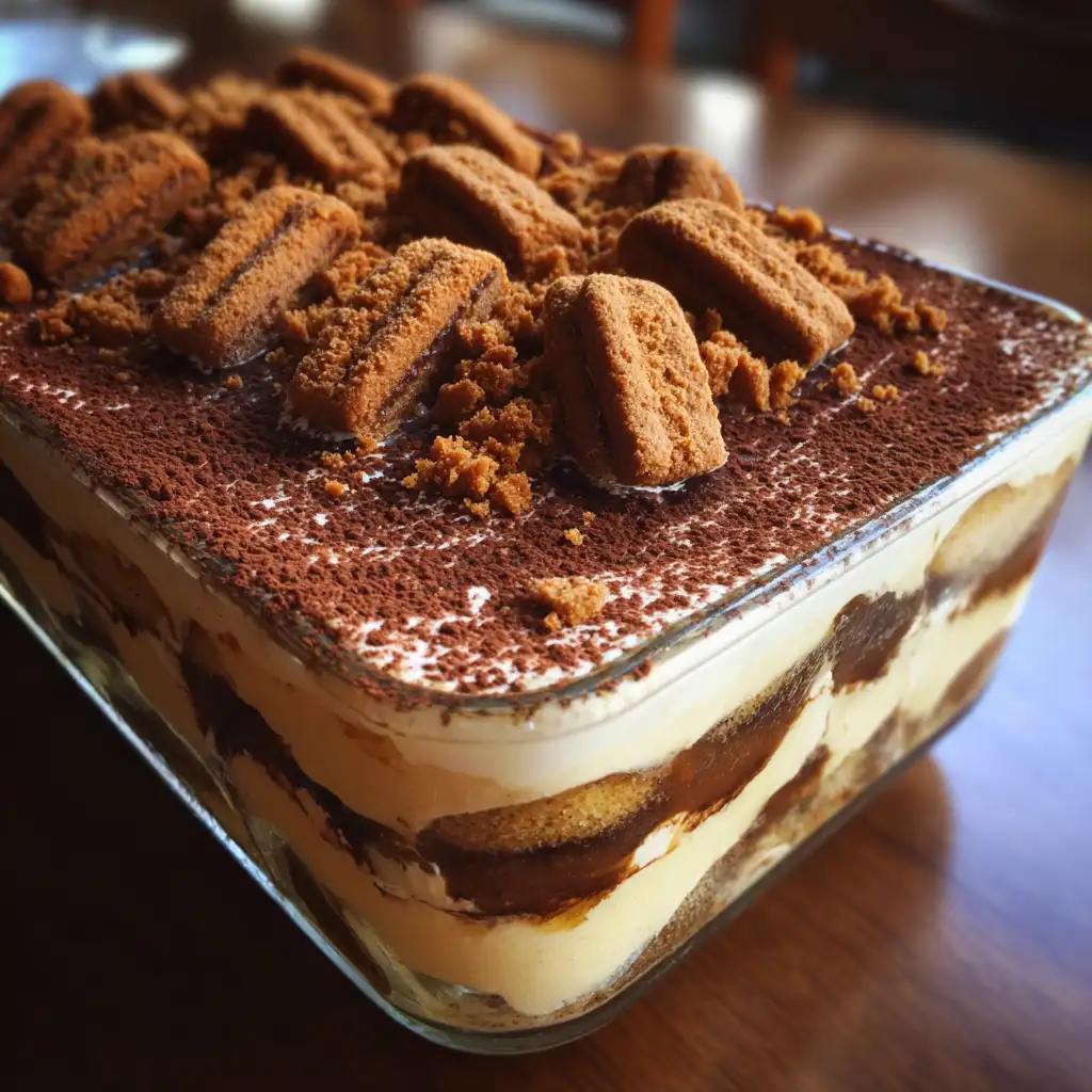 Biscoff Tiramisu Recipe Discover a Unique Dessert Delight!