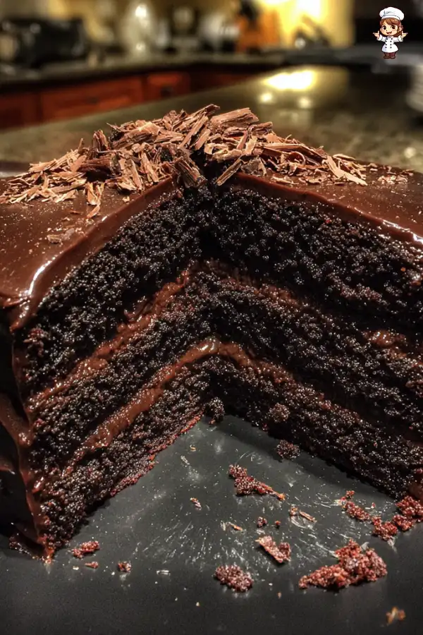 Black Magic Blackout Cake Recipe Indulge in Chocolate Bliss!