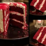 Blood Drip Red Velvet Cake will wow your guests!
