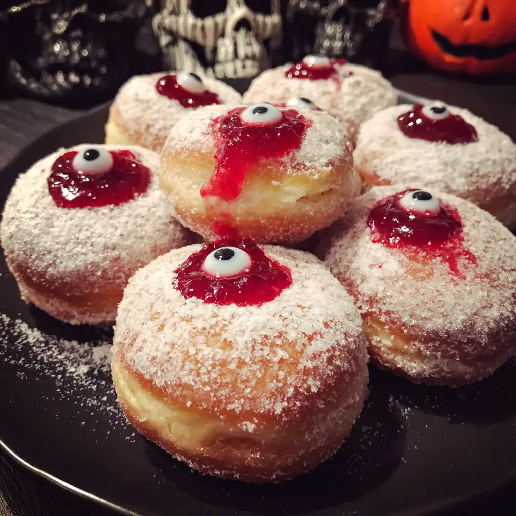 Bloody Eyeball Donuts Recipe Create Spooky Treats Today!