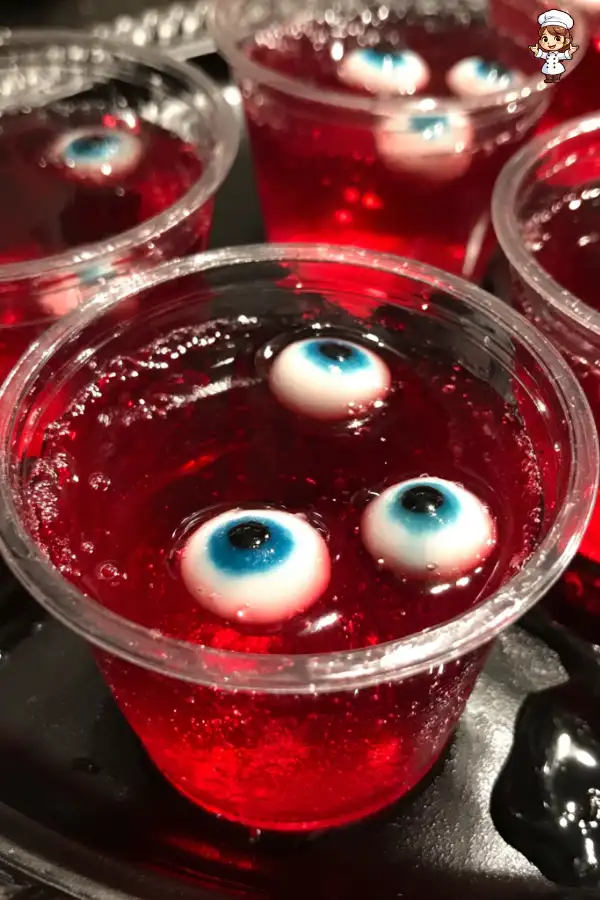 Bloody Eyeball Jello Shots will wow your Halloween guests!