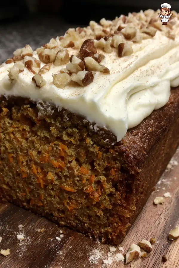 Cinnamon Walnut Carrot Cake Loaf is a must-try delight!