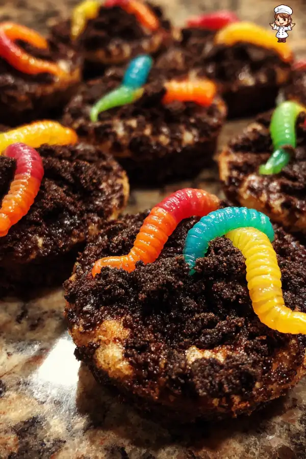 Creepy Crawly Dirt Cookies are a spooky delight!