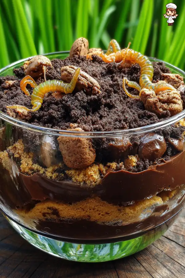 Creepy Crawly Dirt Pudding Recipe that Kids Will Love!