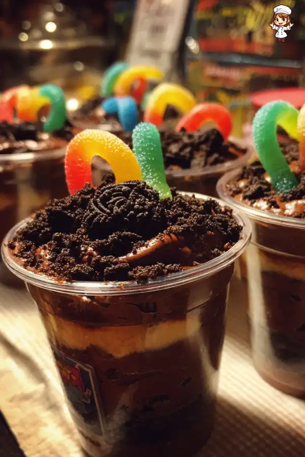 Creepy Crawly Gummy Worm Dirt Cups Recipe A Fun Treat!
