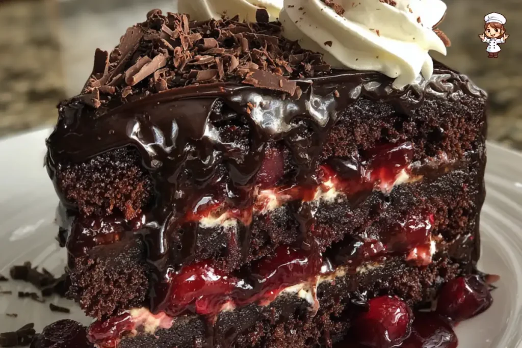 Dark Magic Black Forest Cake Recipe will amaze you!