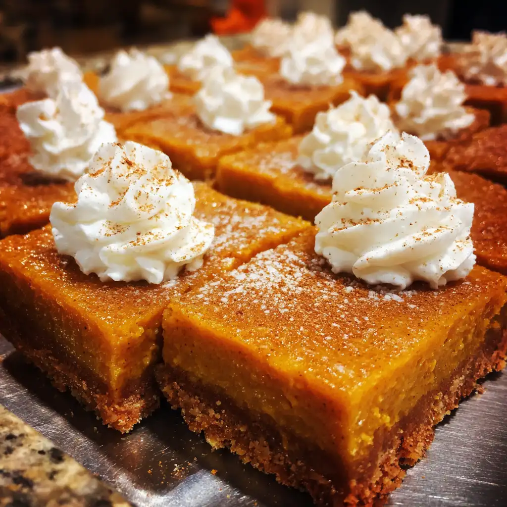 Enchanted Pumpkin Pie Bars Recipe that Will Delight You!