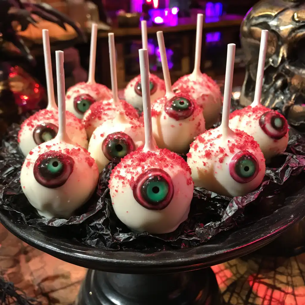 Eyeball Cake Pops Recipe Create Spooky Treats Today!