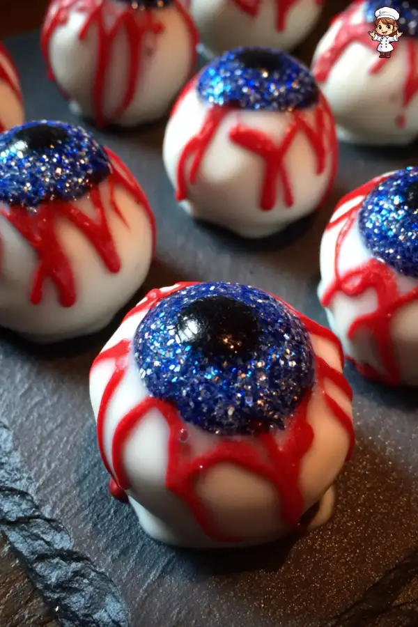 Eyeball Marshmallow Treats are a spooky delight!