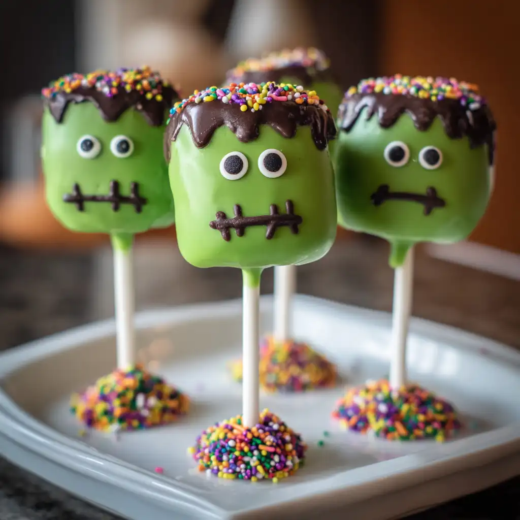 Frankenstein Cake Pops Recipe Create Spooky Treats Today!