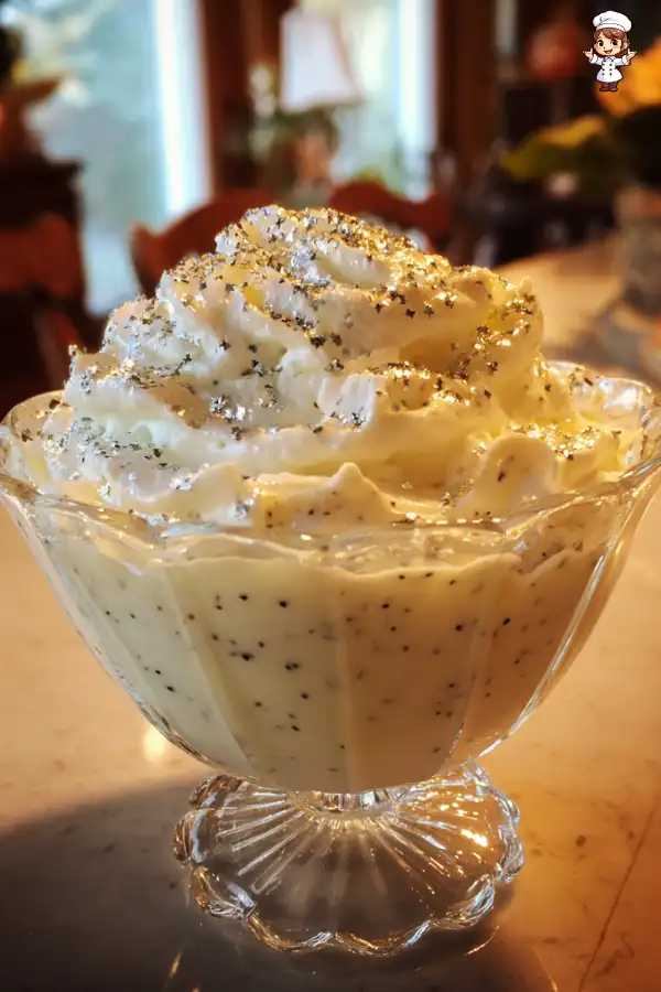 Ghostly Vanilla Bean Pudding A Magical Dessert Awaits!