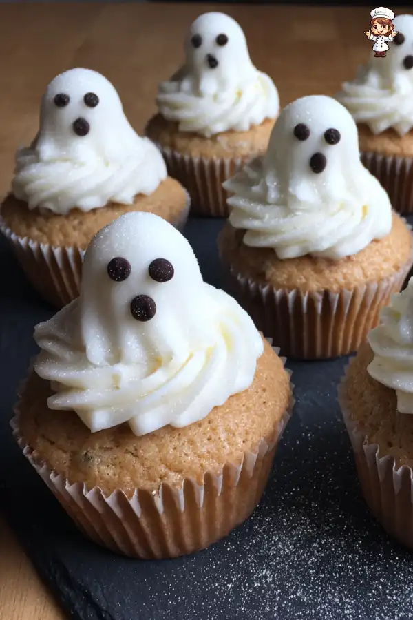 Ghostly Vanilla Cupcakes Recipe Bake Spooky Delights!