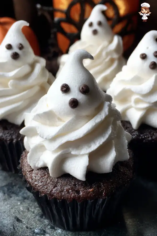 Ghoulish Ghost Cupcakes Recipe Bake Spooky Delights Today!
