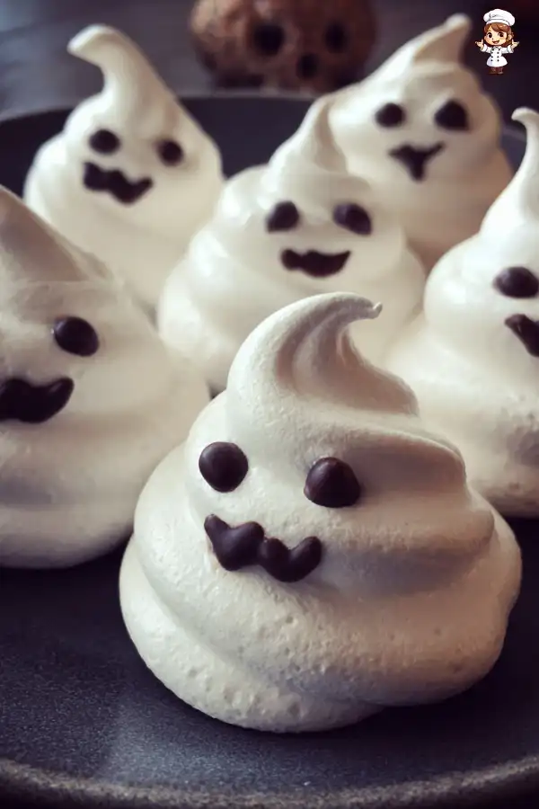 Ghoulish Ghost Meringues Recipe Create Spooky Delights!