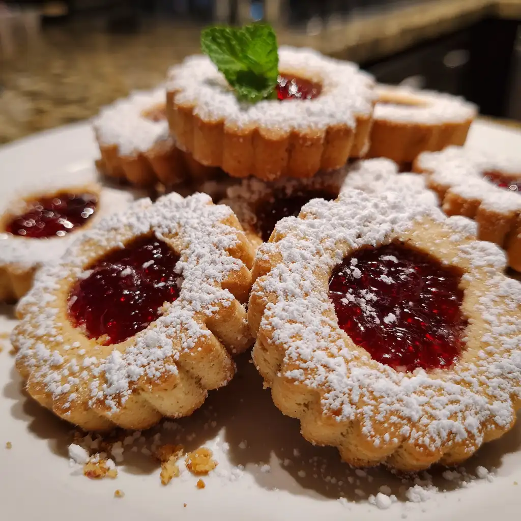 Hazelnut Linzer Cookies are a must-try delight!