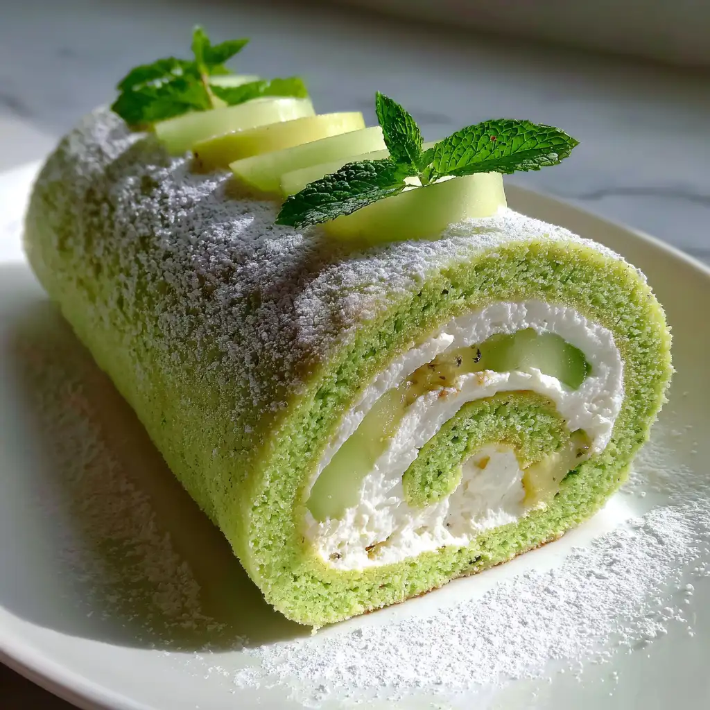 Honeydew Roll Cake Recipe Discover a Refreshing Delight!