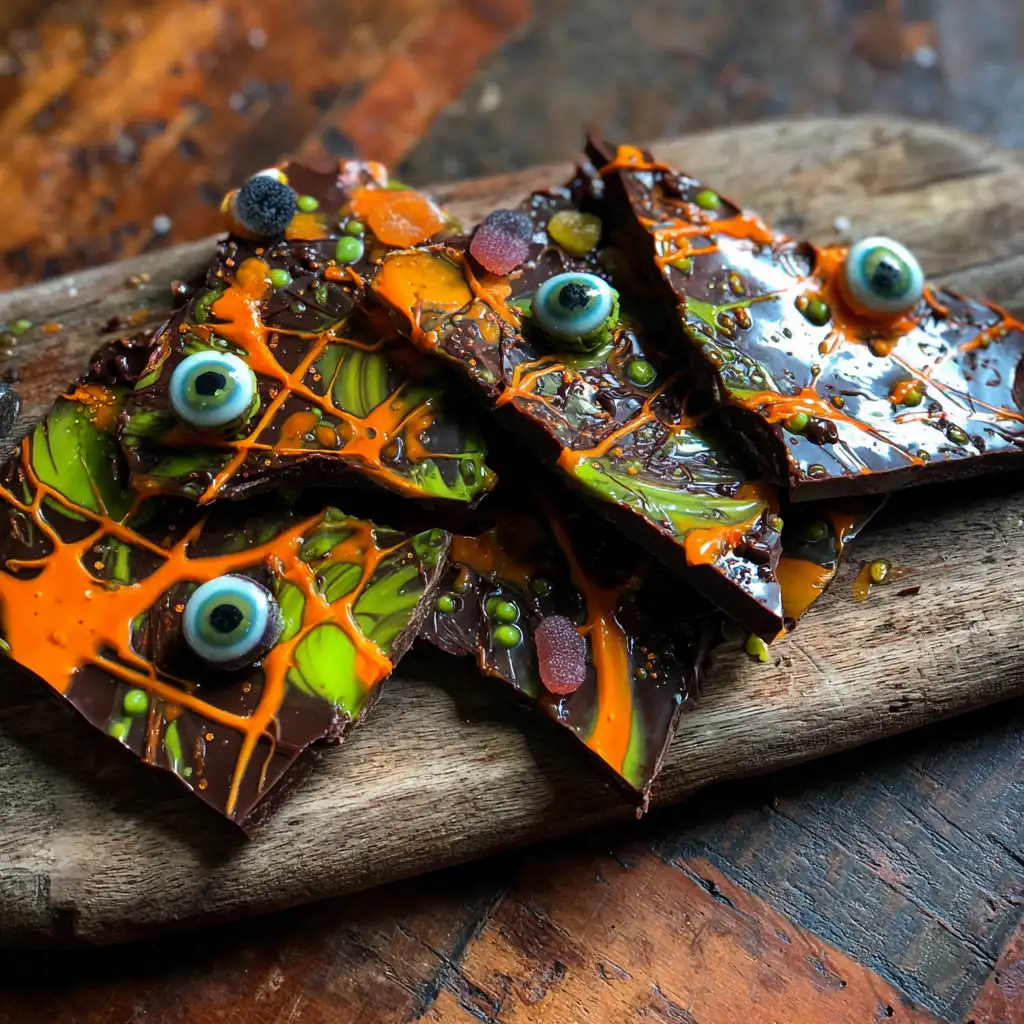 Horror Movie Chocolate Bark Recipe A Spooky Delight!