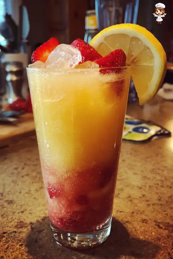Layered Mango Strawberry Lemonade – Refreshing Summer Drink Recipe