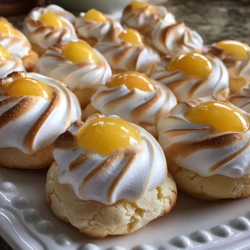 Lemon Meringue Cookies Recipe Discover a Sweet Delight!