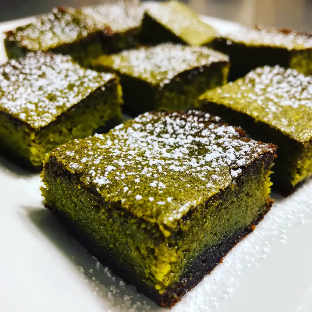 Matcha Brownies Recipe Discover a Healthier Treat!