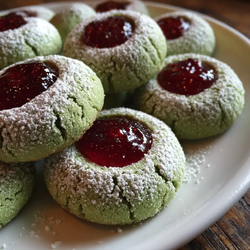 Matcha Thumbprint Cookies Recipe Discover a Sweet Delight!