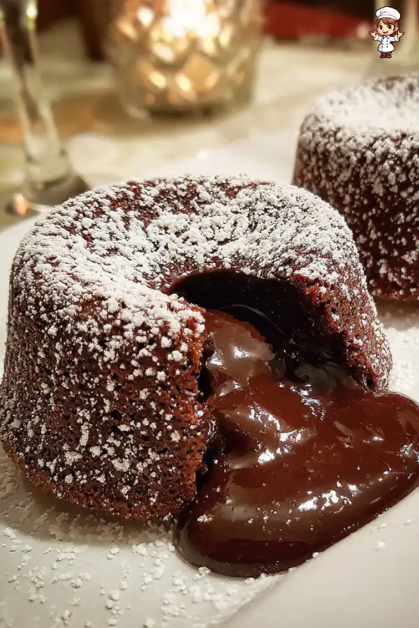 Midnight Chocolate Lava Cake Indulge in Pure Bliss!