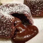 Midnight Chocolate Lava Cake Indulge in Pure Bliss!
