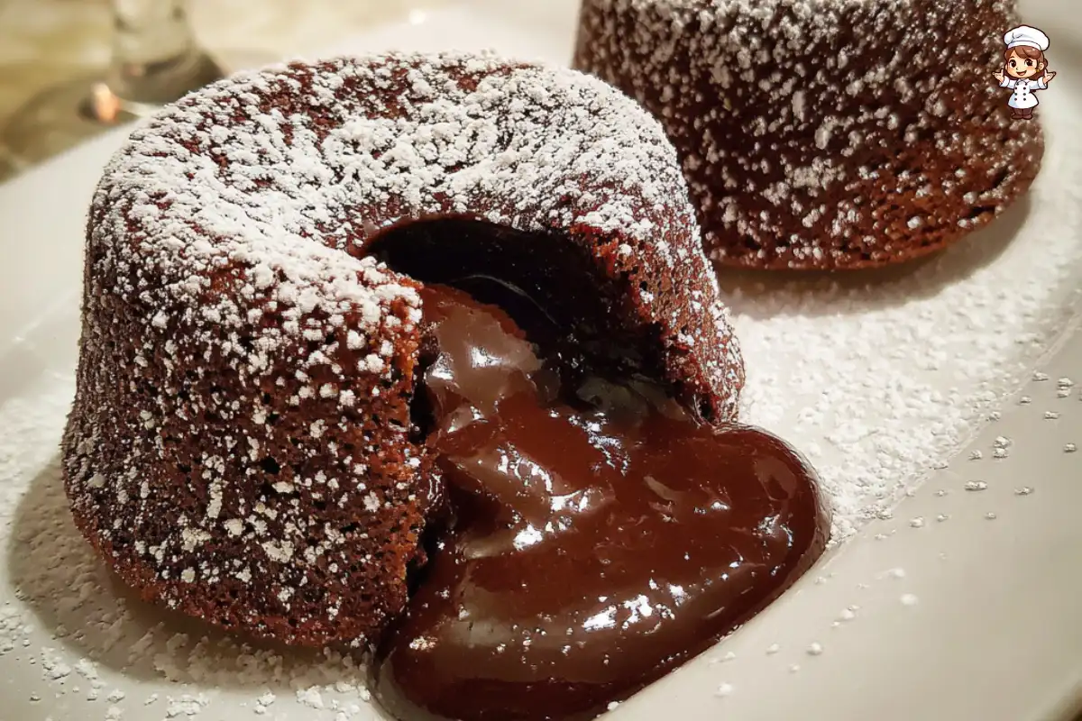 Midnight Chocolate Lava Cake Indulge in Pure Bliss!