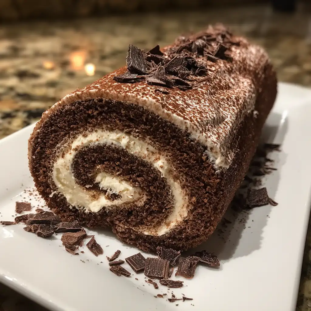 Mocha Roll Cake is a must-try dessert for coffee lovers!