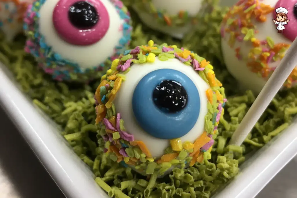 Monster Eyeball Cake Pops Recipe A Spooky Delight!