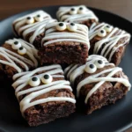 Mummy Wrapped Brownie Bites Recipe