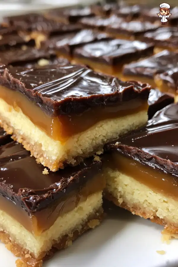 No-Bake Millionaire Shortbread Bars are a must-try treat!