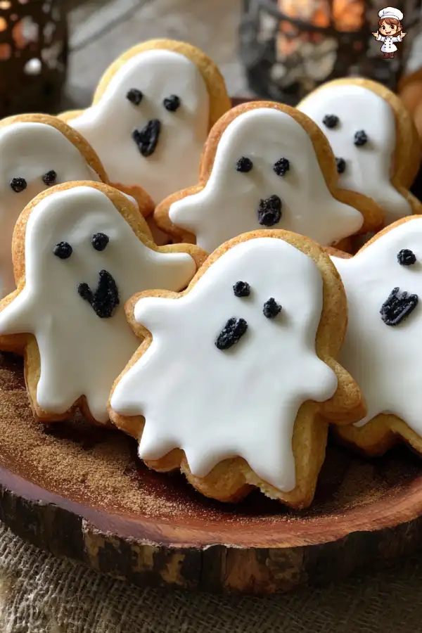 Pumpkin Spice Ghost Cookies Recipe Bake Fun Fall Treats!