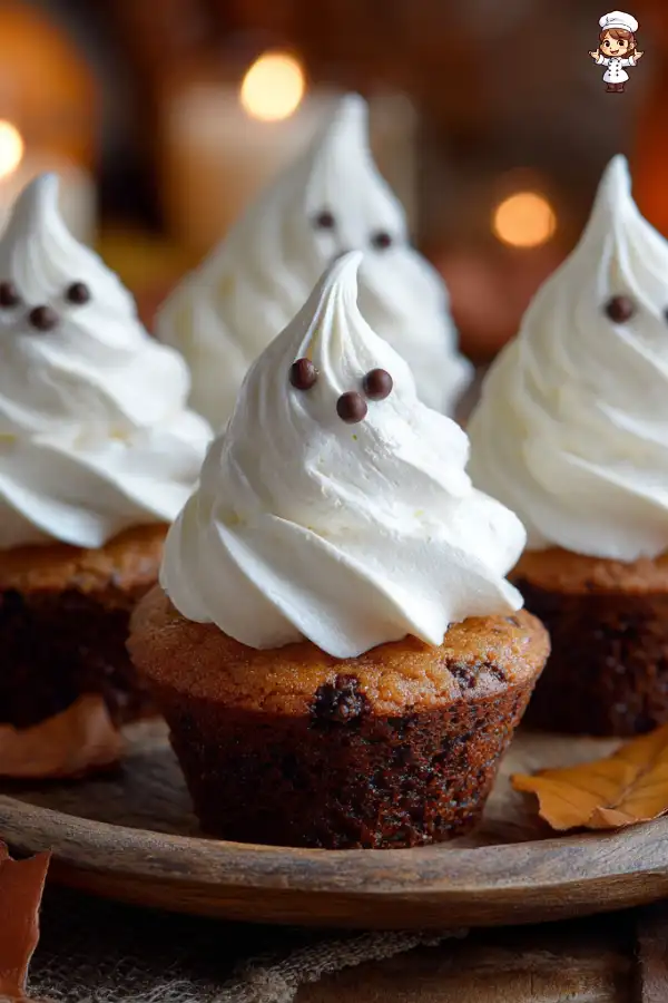 Pumpkin Spice Ghost Cupcakes Recipe A Spooky Delight!