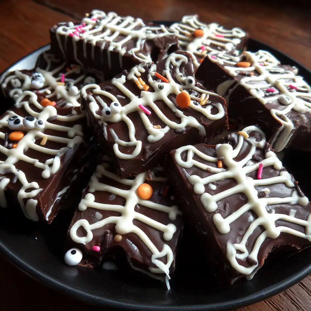 Skeleton Chocolate Fudge Recipe A Spooky Delight Awaits!