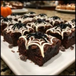 Spider Web Brownie Bites Recipe A Spooky Delight Awaits!