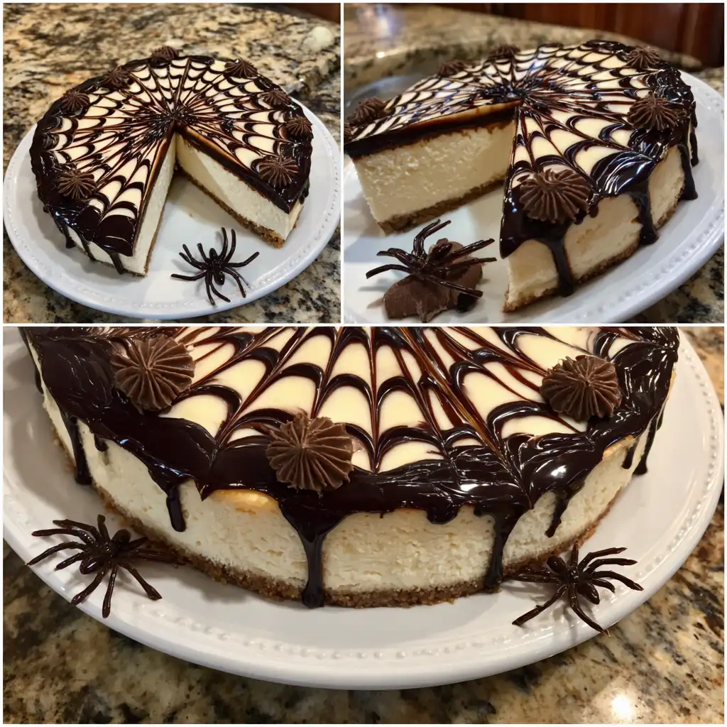 Spider Web Cheesecake Recipe Create a Stunning Dessert!