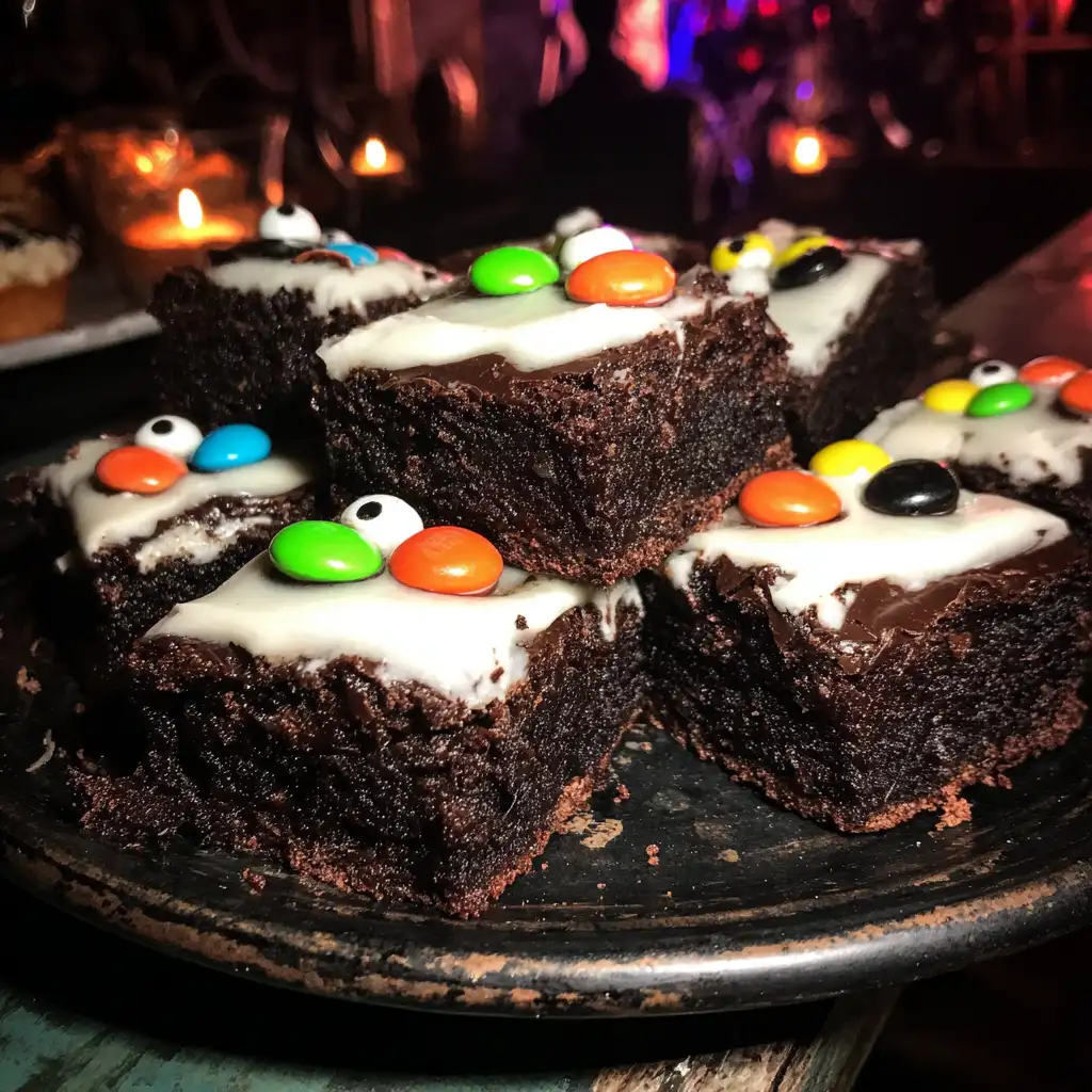 Spooky Eyeball Brownies Recipe A Halloween Delight!