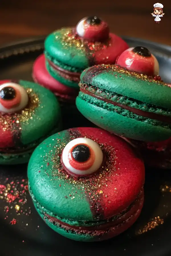 Spooky Eyeball Macarons Recipe Create Halloween Magic!