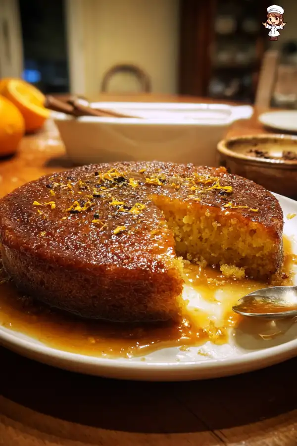 Sticky Citrus Clove Pudding Cake is a must-try delight!