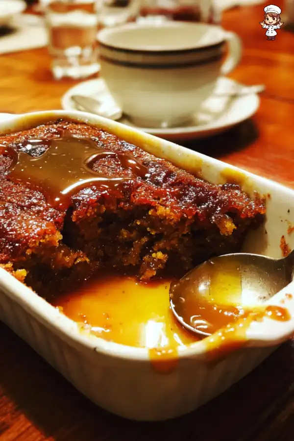 Sticky Ginger Date Pudding with Orange Zest Syrup delights!
