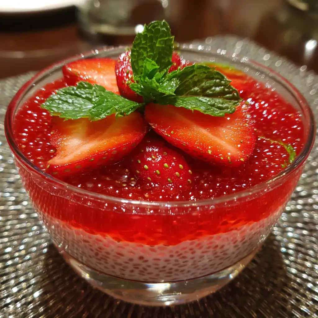 Strawberry Sago Dessert is a must-try delight!