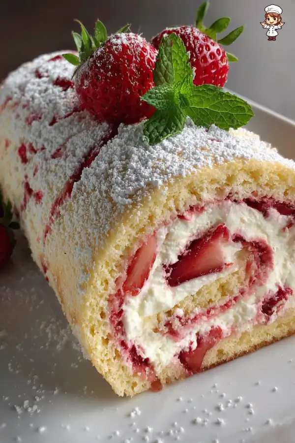 Strawberry Swiss Roll Recipe Delight Your Guests Today!