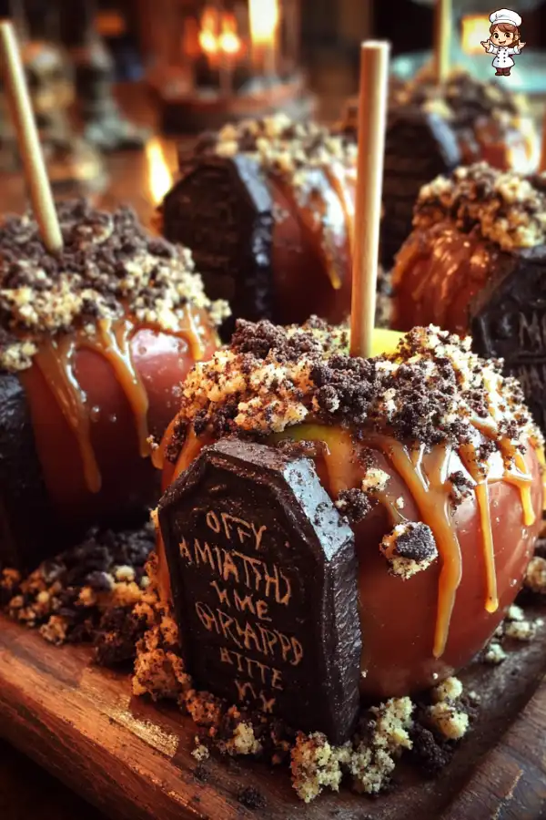 Tombstone Caramel Apples Recipe Create Spooky Treats Today!