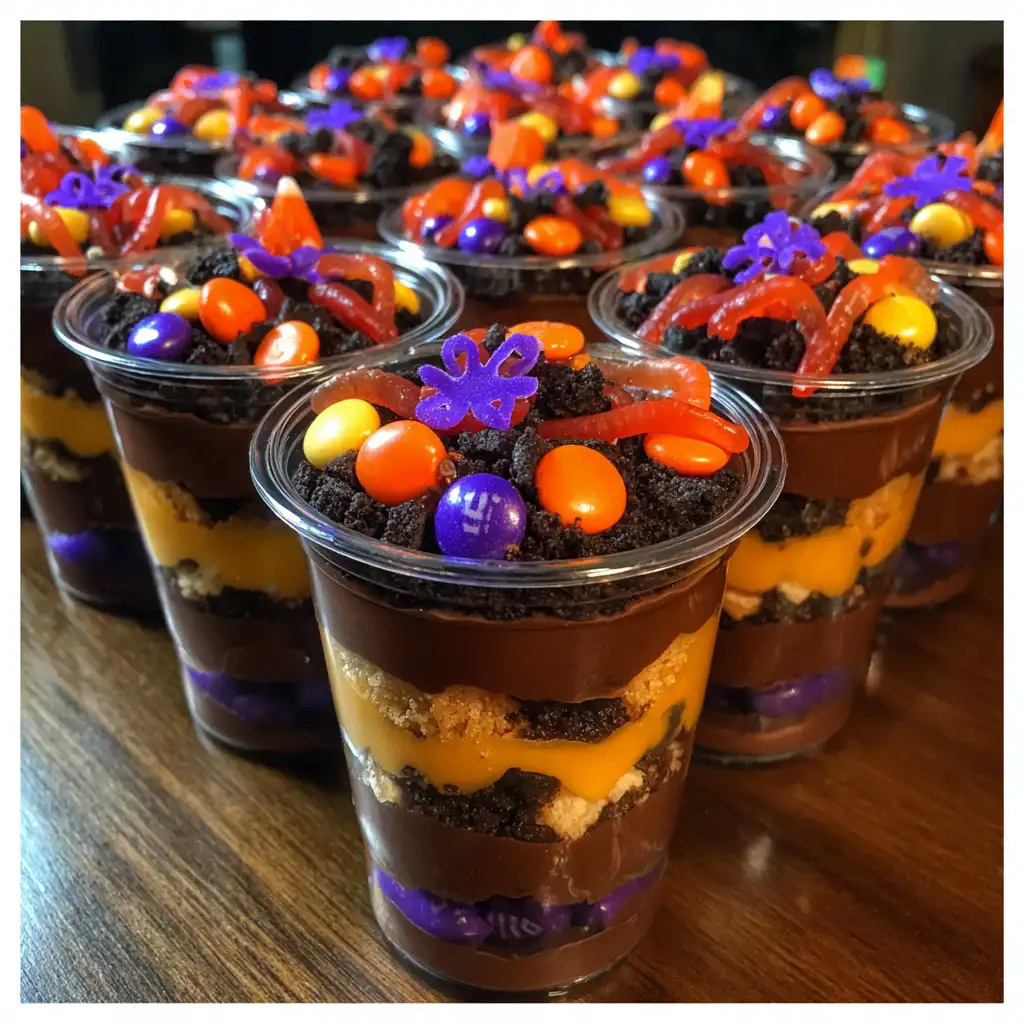 Trick or Treat Dirt Cups Recipe A Spooky Delight Awaits!