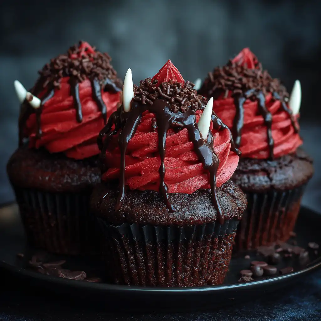 Vampire Bite Cupcakes Recipe A Spooky Delight Awaits!