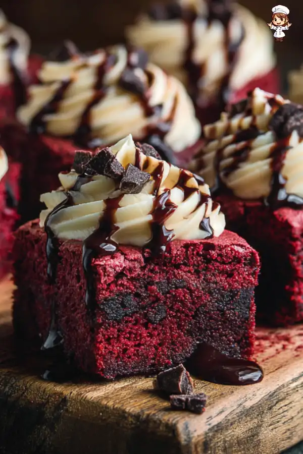 Vampire Bite Red Velvet Brownies Recipe A Spooky Delight!