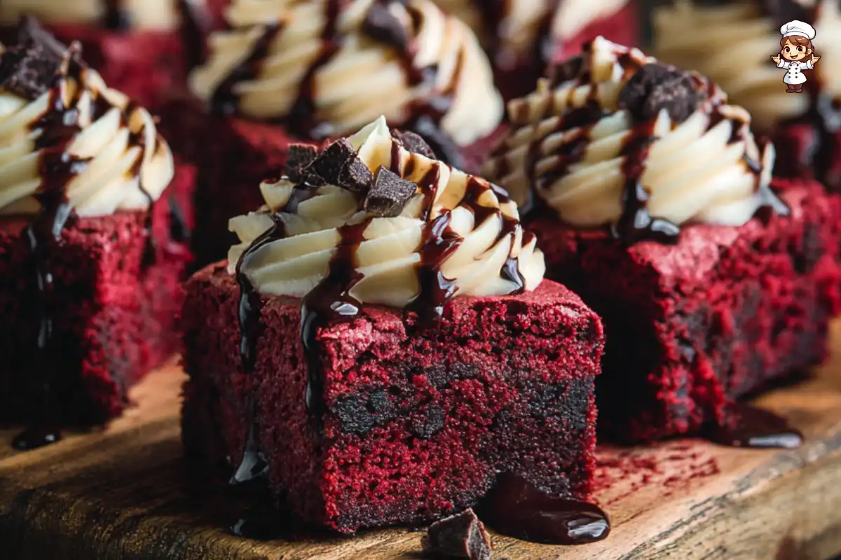 Vampire Bite Red Velvet Brownies Recipe A Spooky Delight!